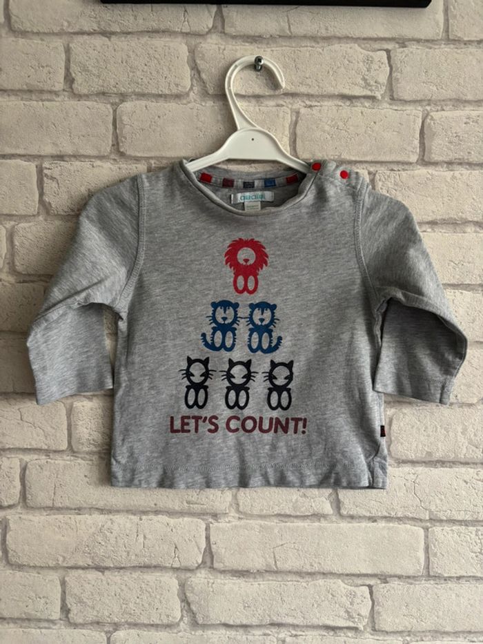 Tee shirt obaibi taille 12 mois