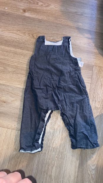 Salopette petit bateau