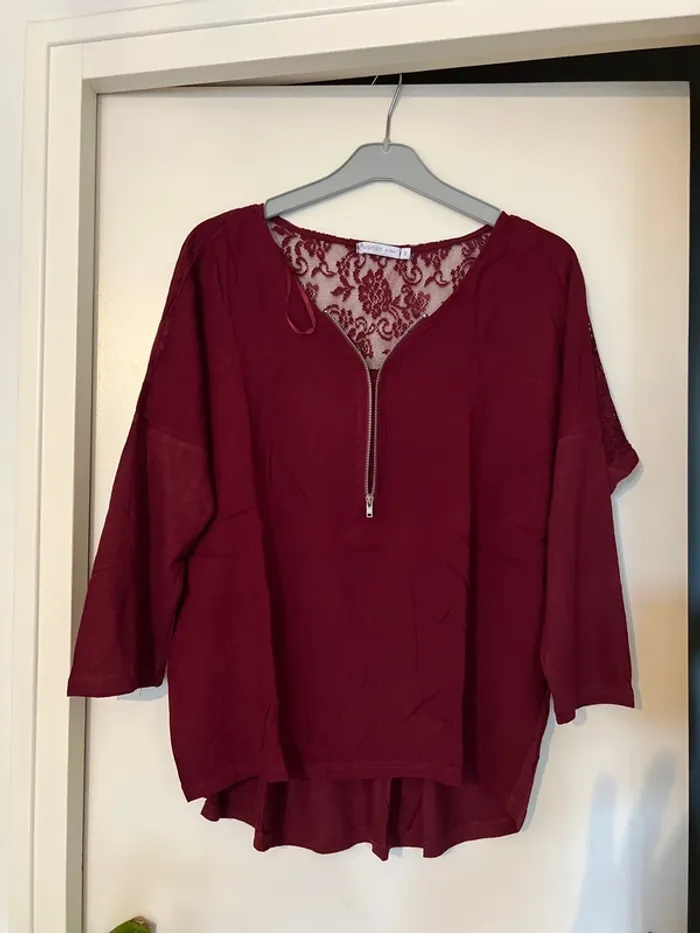 Chemise manches 3/4