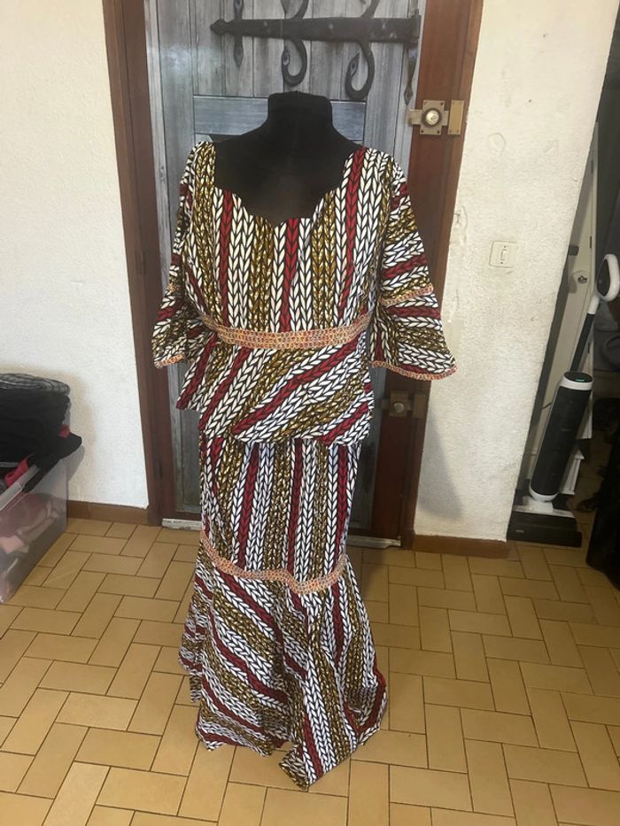 Magnifique ensemble en wax fait main