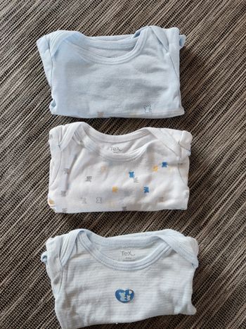 Lot bodies manches longues