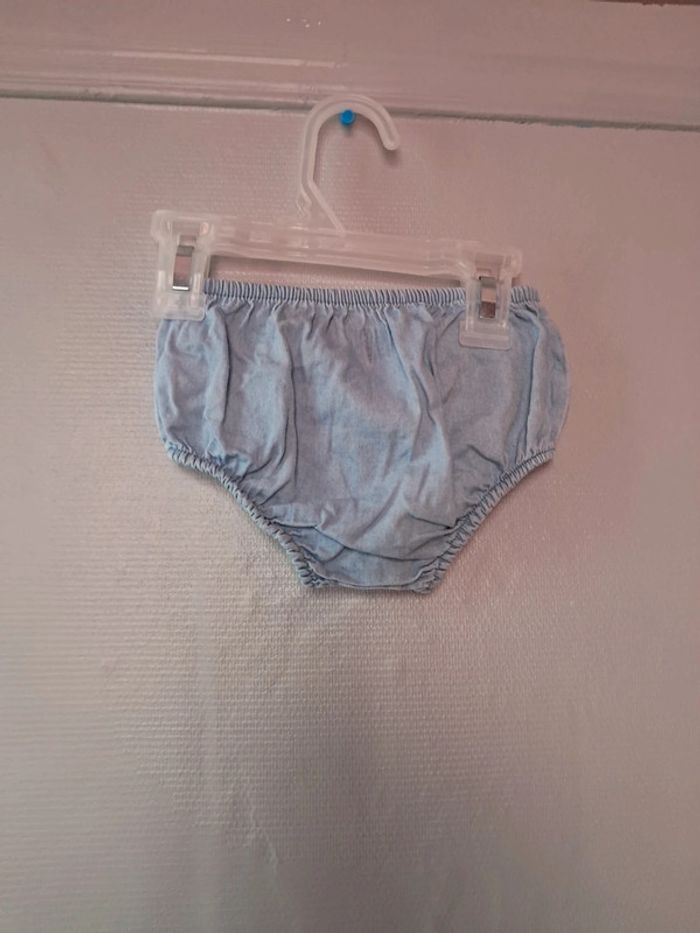 Robe bleu avec culotte - photo numéro 4