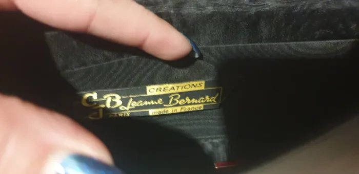 👜 Pochette femme noire vintage👜 - photo numéro 5