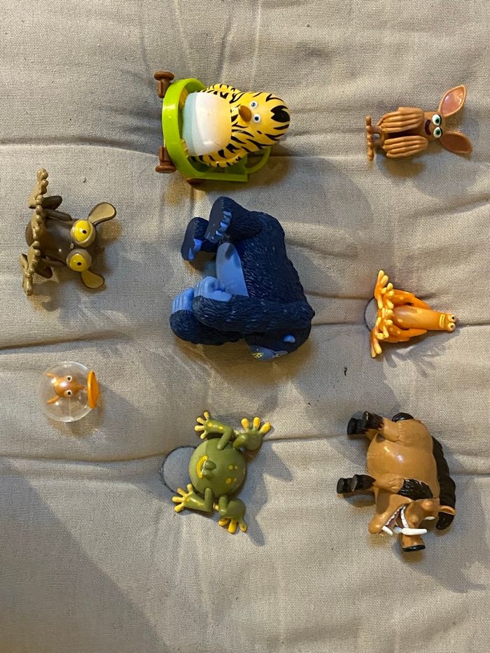 Rare : Le repaire les As de la jungle + la collection complète des 8 figurines - photo numéro 3