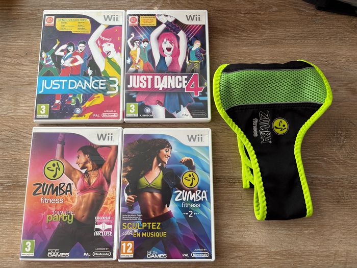Lot de jeux de danse nintendo wii