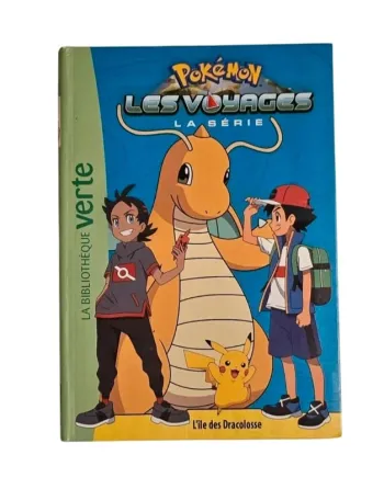 Livre Pokémon L'île des Dracolosse série Les Voyages