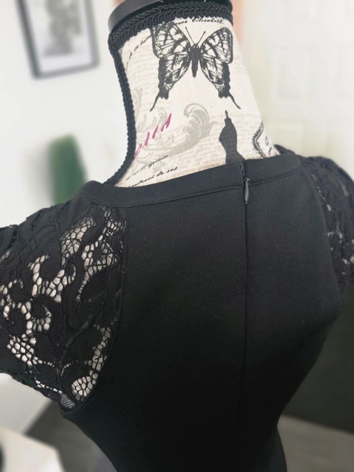 Robe noire Dentelle Kaporal - photo numéro 4