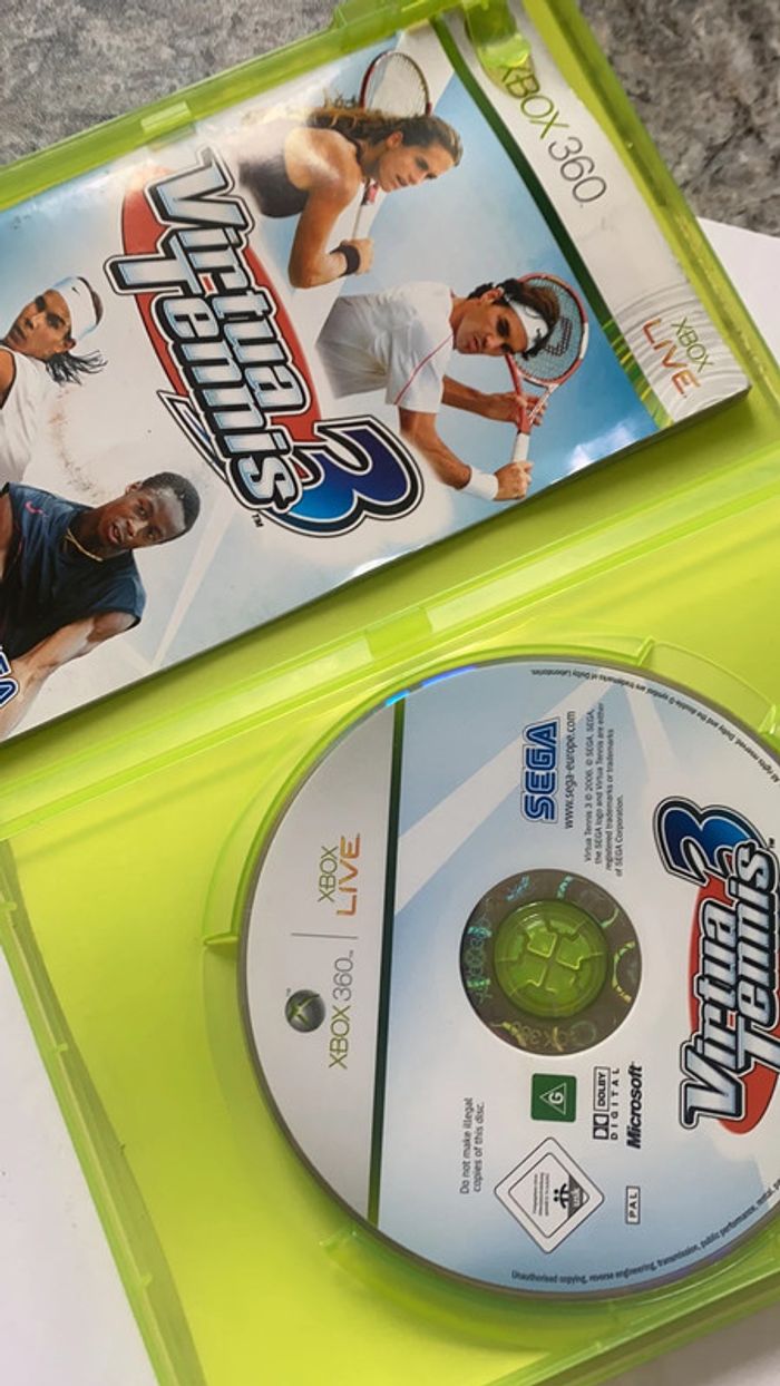 virtua tennis 3 Xbox 360 - photo numéro 3