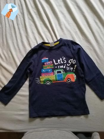 Maillot à Manches Longues "Let's Go Road Trip" - Taille EUR 92 (H&M)