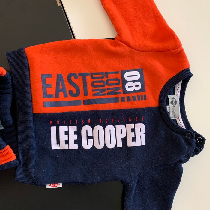 Ensemble jogging Bleu Orange 6 mois - photo numéro 3