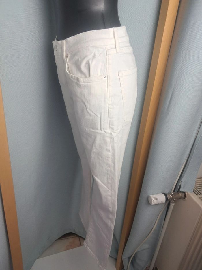 NVY jean été blanc en excellent état - photo numéro 7