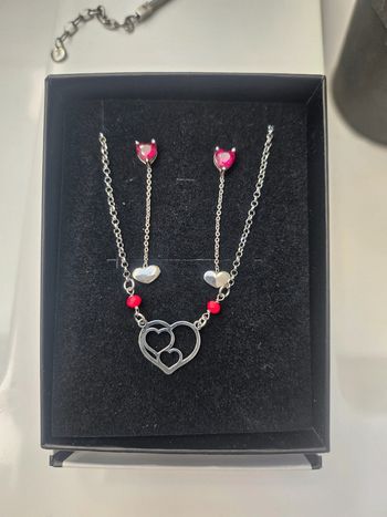 Parure bijoux en argent