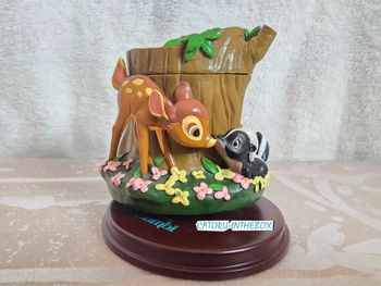 Figurine musicale / Musical Figure Disney Bambi Fleur Panpan Thumper