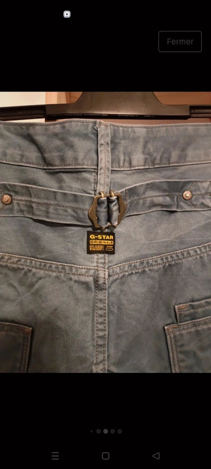 Pantacourt g star - photo numéro 5