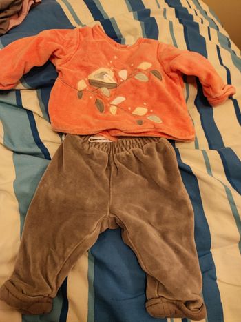 Pyjama chaud 2 pièces