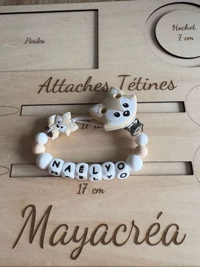 Attache tétine personnalisée - photo numéro 5