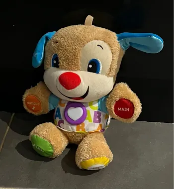 Peluche musicale et interactive