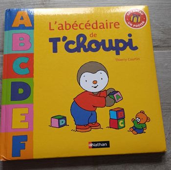 🌈 Livre l'abecedaire de T'choupi de Thierry Courtin🌈