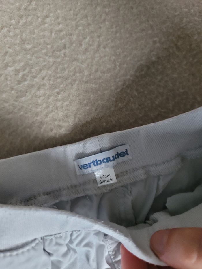 Pantalon à élastique vertbaudet 36 mois 94 cm - photo numéro 3