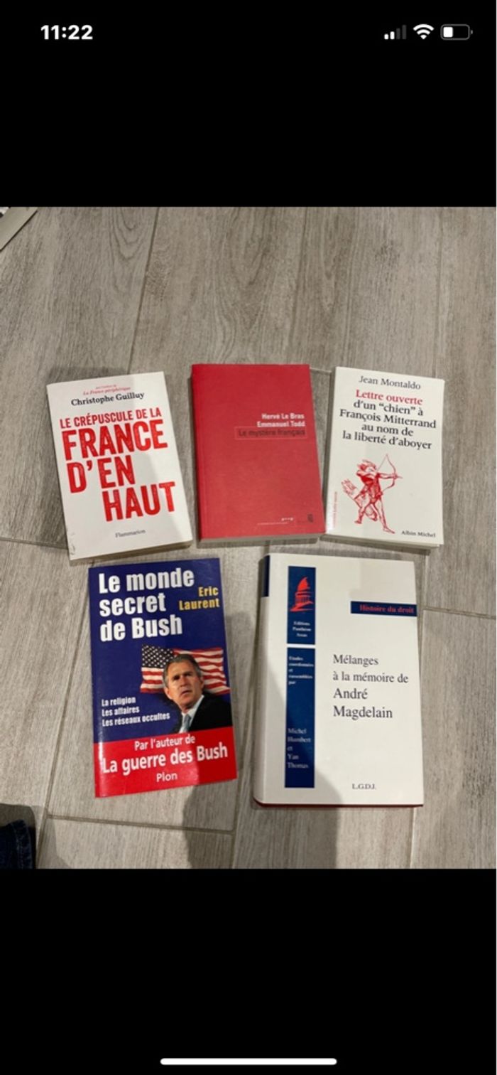 Lot de 5 livres - photo numéro 2