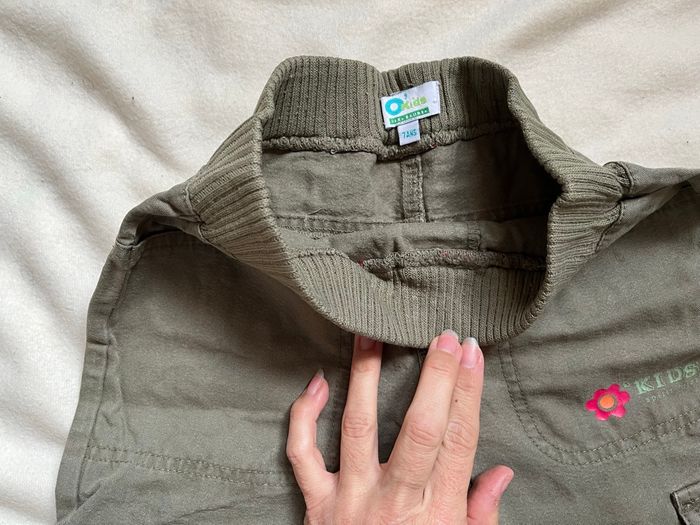 Pantalon vert baudet 7 ans - photo numéro 3