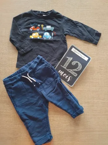 Ensemble 12 mois / 74 cm