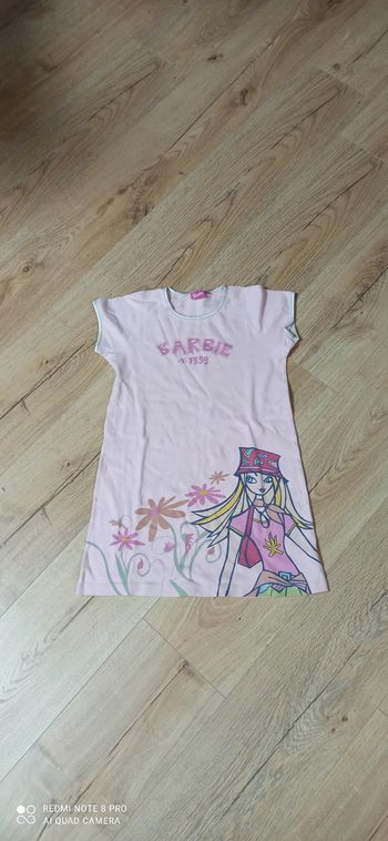 Chemise de nuit barbie 6 ans