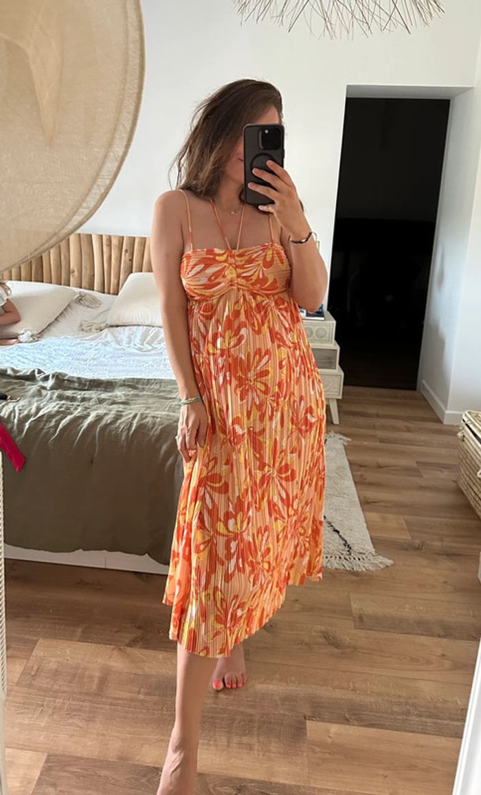 Robe bustier Zara colorée 🍑 - photo numéro 2