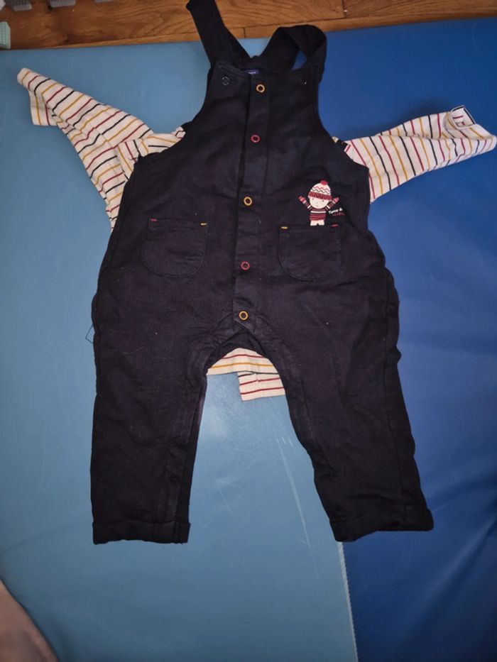 Ensemble salopette pull - photo numéro 2