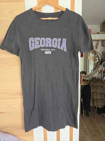 Robe t shirt gris kiabi