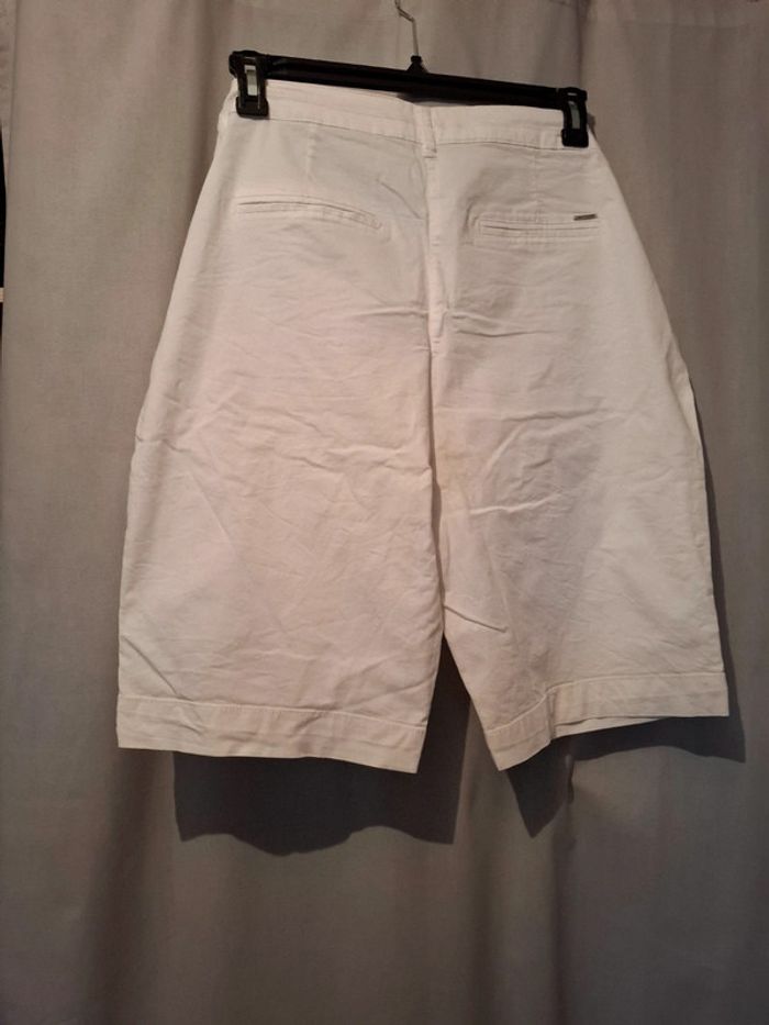 Magnifique short blanc femme ete - photo numéro 4