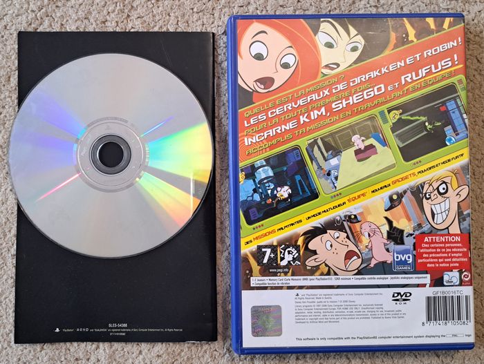 🎮 Disney Kim Possible Sony PlayStation 2 PS2 - photo numéro 3