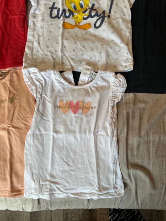 Lot de 6 t-shirt en 24 mois - photo numéro 5