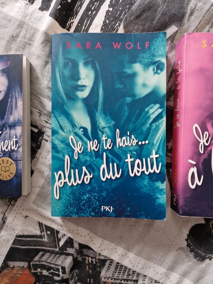 Lot 3 tomes de Sara Wolf - photo numéro 4