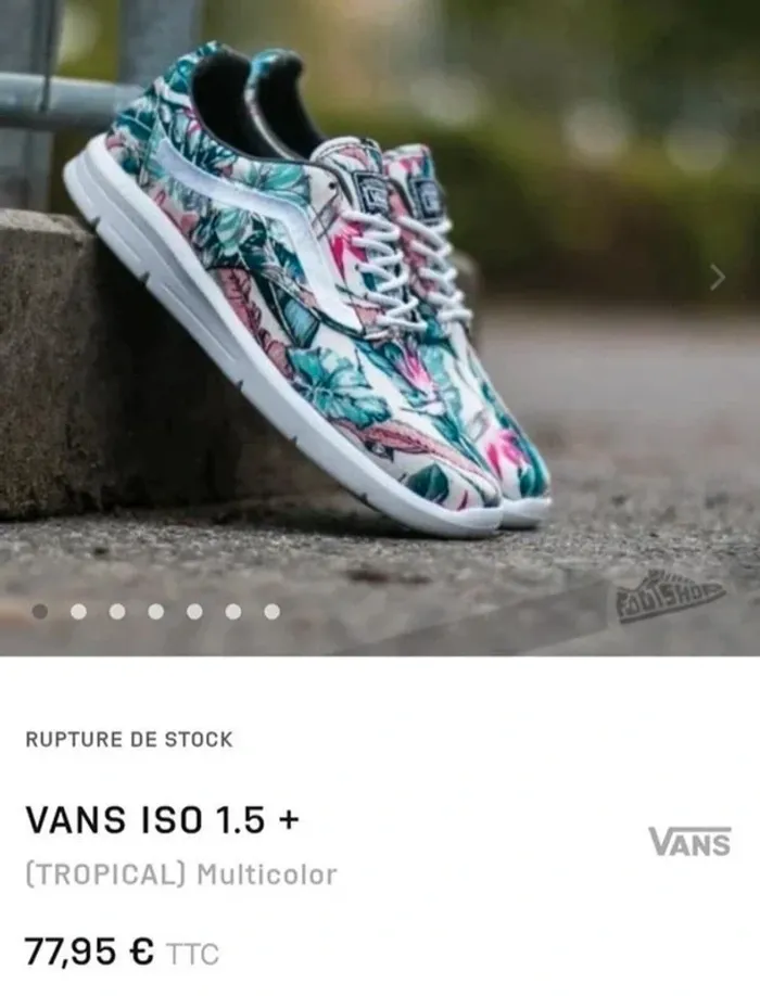 Basket femme vans  neuve - photo numéro 7
