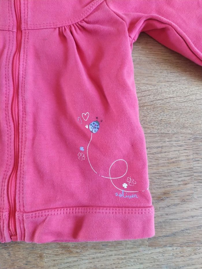 Sweet zippé rouge 1 an - photo numéro 2