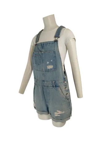 Salopette short en Jean femme - Taille 38 M - A169