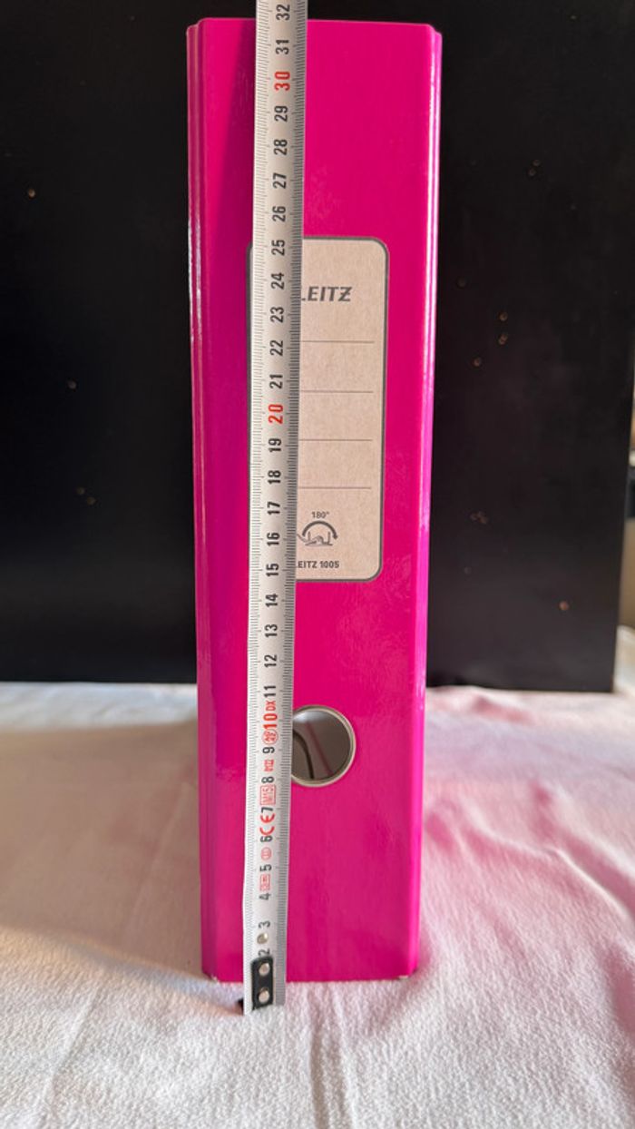Classeur à levier Leitz Rose - photo numéro 8