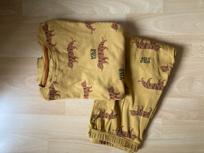 pyjama motif wild side tigre