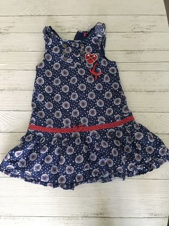Robe navy love 5 ans