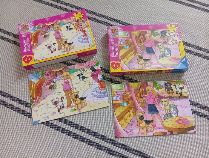 Lot 3 puzzles - photo numéro 2