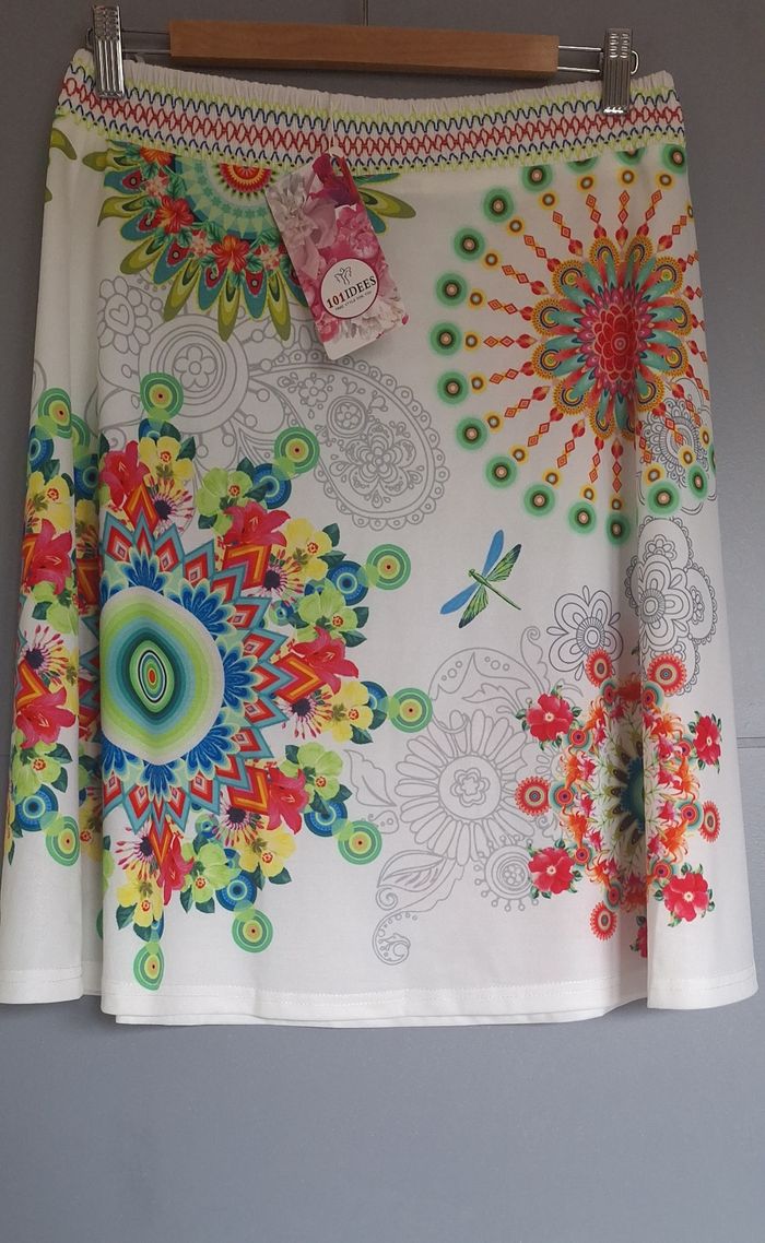 Jupe mi longue 101 idées taille L XL