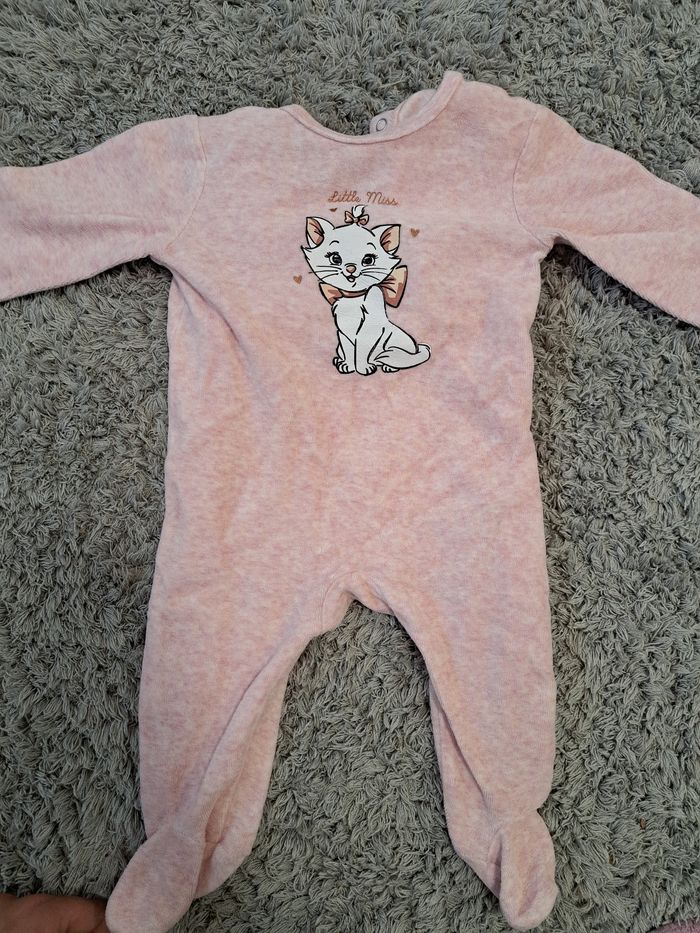 Lot de 4 pyjama hiver bébé fille 6 mois - photo numéro 4