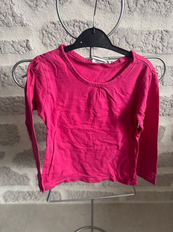 Tee shirt fille manches longues 6 ans