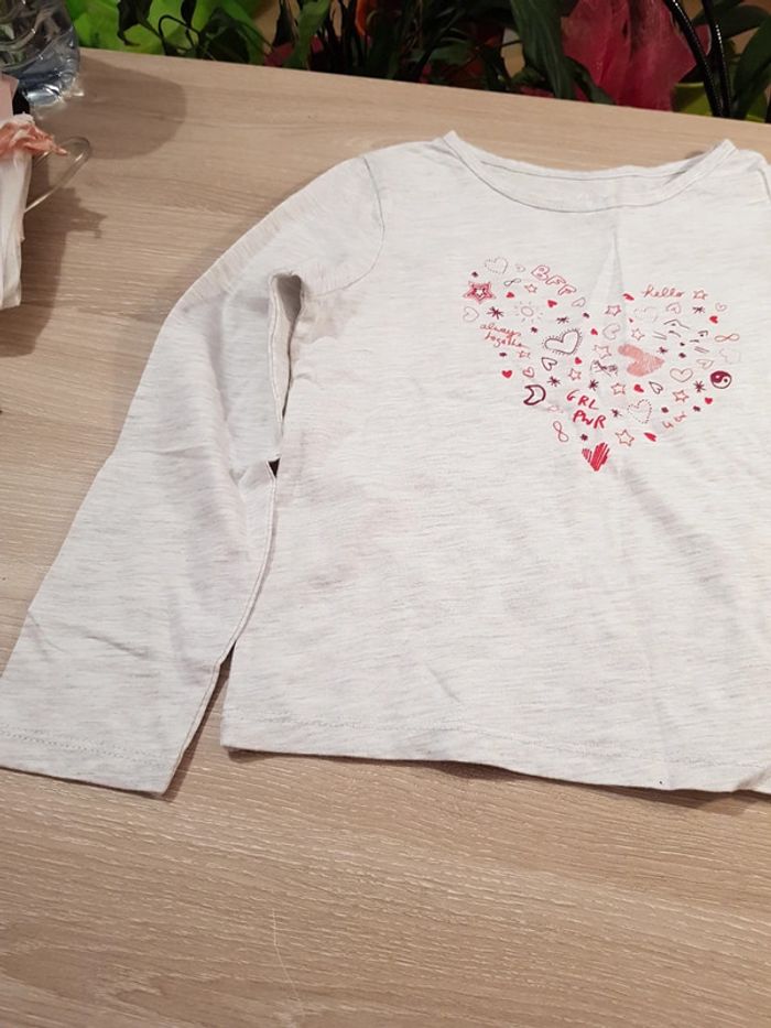 Tee-shirt manches longues fille In Extenso ** - photo numéro 2