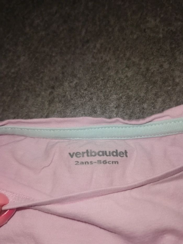 T-shirt bébé fille 2 ans neuf - photo numéro 2