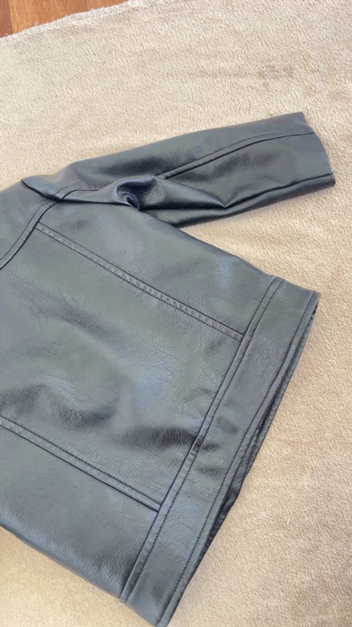 Veste en cuir fille 3ans - photo numéro 7