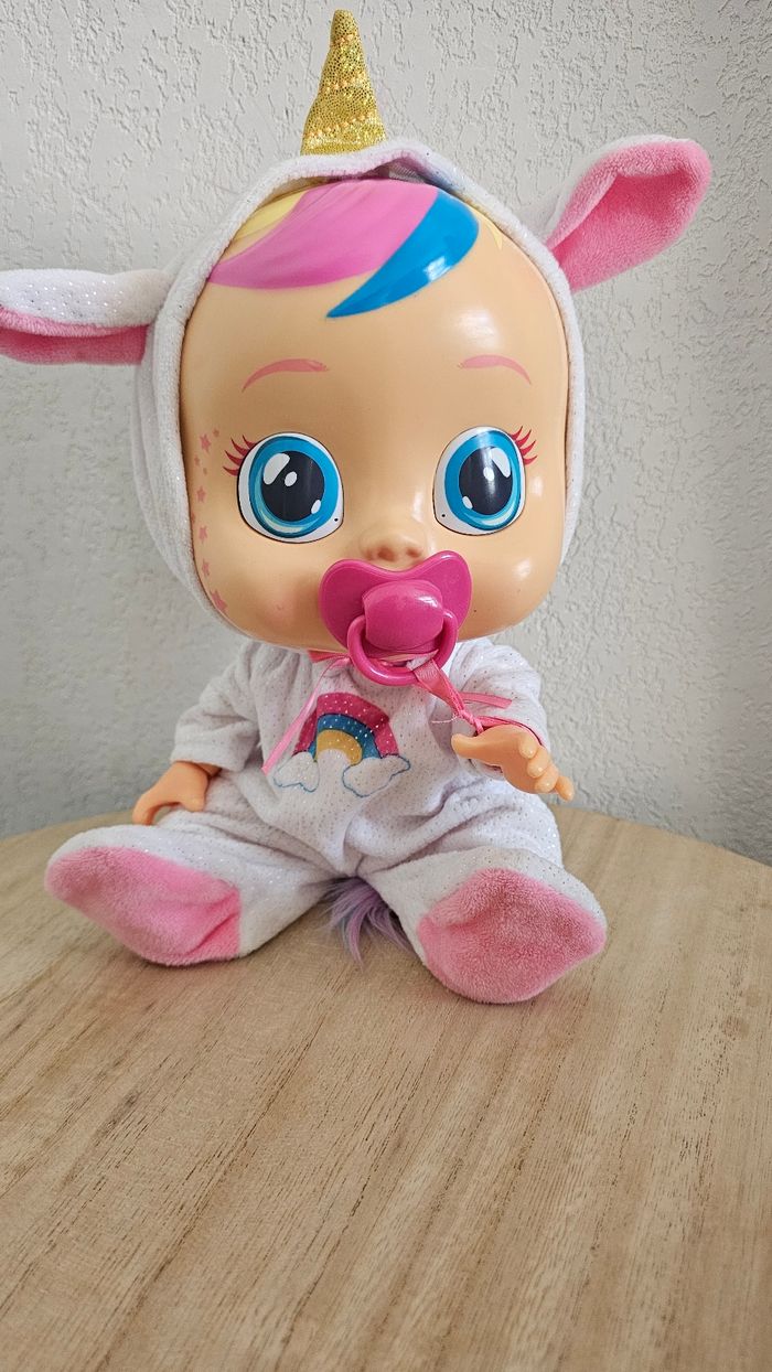 Baby cry licorne
