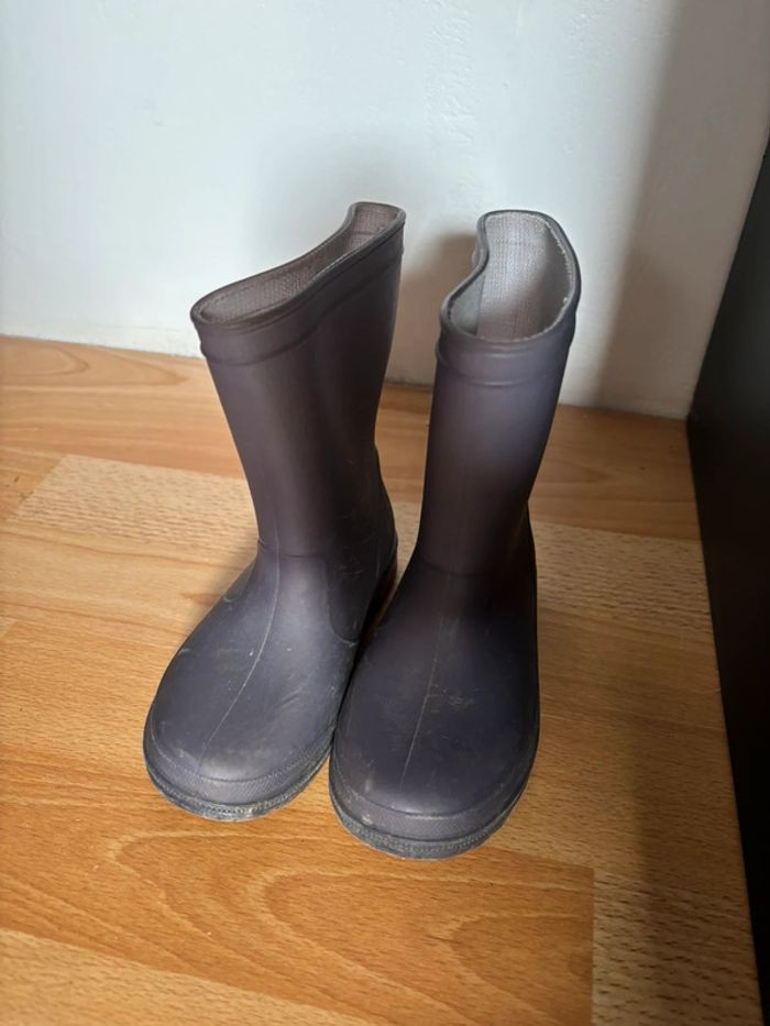 Botte violet foncée
