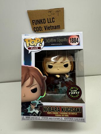 Funko Pop Jujutsu Kaisen 1884 Nobara Kugisasi Limited Edition Glow Chase